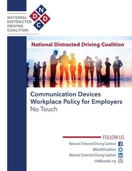Communication Devices Workplace Policy for Employers (No Touch Policy)