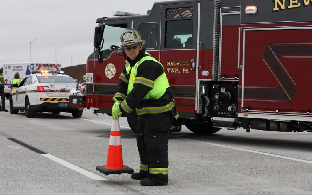 Keeping First Responders Safe at Crash Scenes